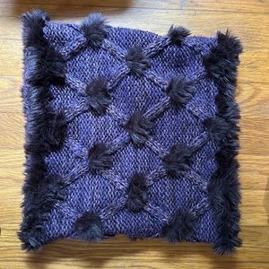 LOFT purple scarf